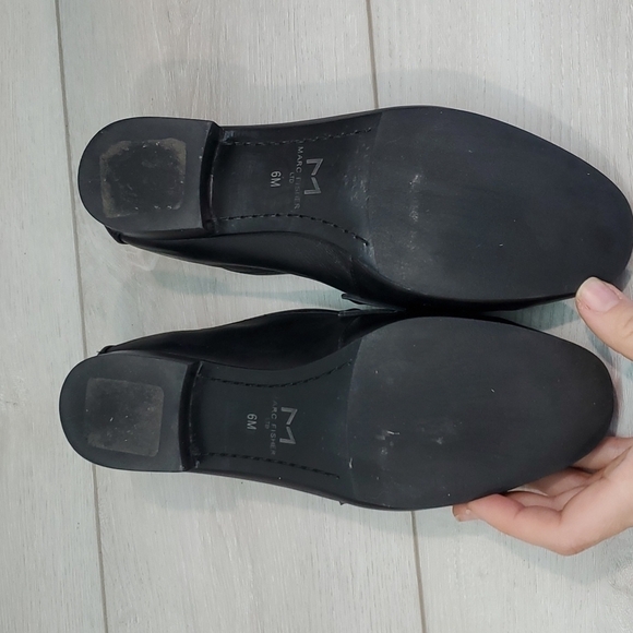 Marc Fisher Women LTD Leather Loafer Slip on shoes sz 6M - Picture 10 of 12